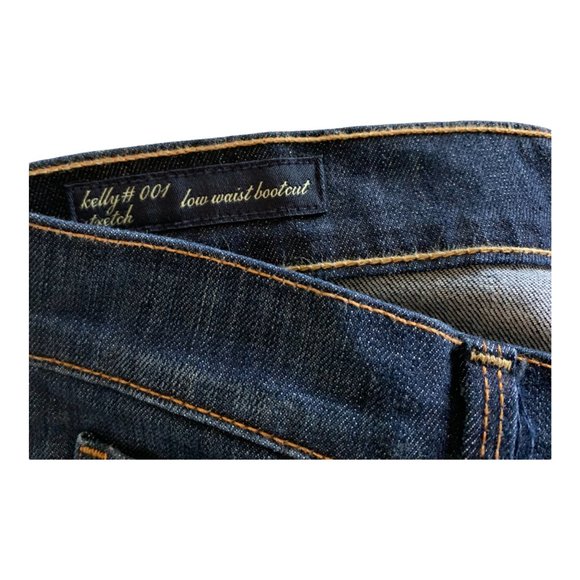 Citizens of Humanity 'Kelly 001 Low Waist Bootcut' Womens Jeans Blue W31xL35 - Picture 9 of 12